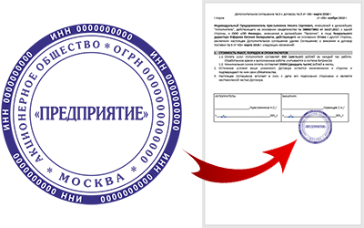 Использование стандартных шаблонов для печати документов на письма