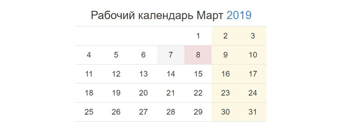 Содержание объявления о коротком предпраздничном дне