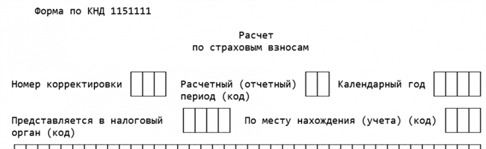 Основные изменения в новой форме РСВ