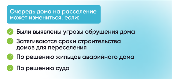 Как организовать переселение в том же населенном пункте