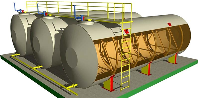 Виды емкостей для аренды под нефтепродукты