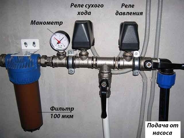 Порядок подключения к скважине на две семьи